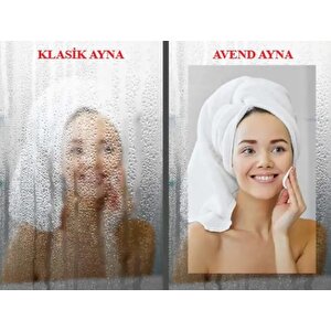 Dokunmatik Akıllı Ayna Buhar Tutmayan Hd 3 Renk Ledli Banyo Aynası Dekoratif Ayna 60x90