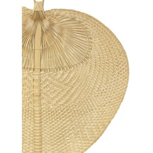 Dekoratif Bambu Duvar Dekoru 3x48x58 Cm