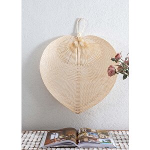 The Mia Dekoratif Bambu Duvar Dekoru 3x48x58 Cm