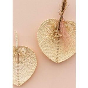 Dekoratif Bambu Duvar Dekoru 2x21x28 Cm