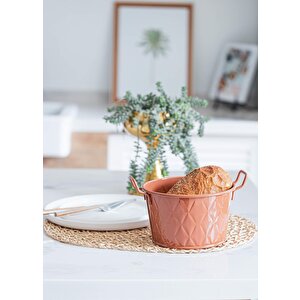 Prizma Ekmeklik Terracota 8 Cm