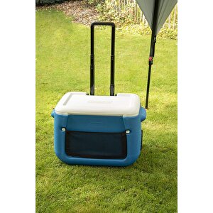 Coleman Poly-lite Wheeled Mesh 50 Qt Tekerlekli Soğutucu Buzluk 47.3 Lt