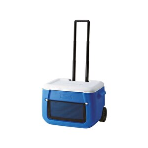 Poly-lite Wheeled Mesh 50 Qt Tekerlekli Soğutucu Buzluk 47.3 Lt