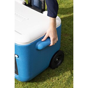 Coleman Poly-lite Wheeled Mesh 50 Qt Tekerlekli Soğutucu Buzluk 47.3 Lt