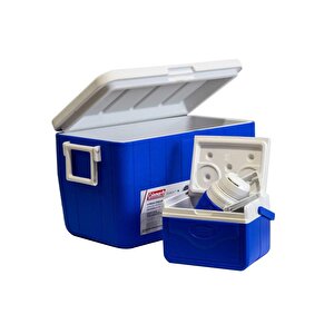 3-piece Cooler Combo 48 Qt 45.4 Lt Bl Combo 5 Qt 3 Gal. C002 Buzluk Set