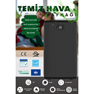 Akıllı Hava Temizleme Cihazı | Ev, Ofis, Çocuk Odaları Ve Kalabalık Alanlar Için Temiz Hava