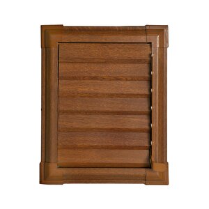 35 X 35 Alüminyum Ahşap Banyo Wc Havalandırma Panjur Menfez