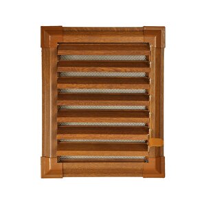 35 X 35 Alüminyum Ahşap Banyo Wc Havalandırma Panjur Menfez