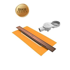 Duş Kanalı 60 Cm Galata A Parlak Bakır Yan.ç Yandan Çıkışlı 47h00210000pb014