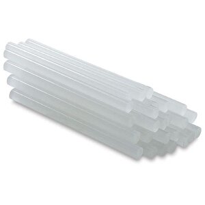 Mum Silikon İnce Ø7mmx30 Cm Sıcak Mum Silikon Çubuk Uç 1 Kg (80 Adet)