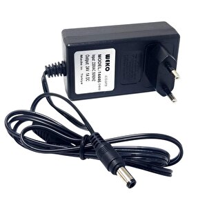 24volt 1amper Plastik Kasa Priz Tipi Adaptör 5.5x2.5mm Uçlu