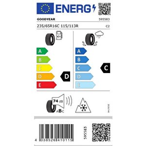 235/65 R16c 115/113r  Eagle Sport 4seasons Cargo Oto Dört Mevsim Lastiği (üretim: 2025)