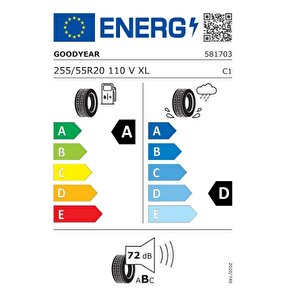 Goodyear 255/55 R20 110v Wrangler Territory Ht Xl Oto Yaz Lastiği (üretim: 2024)