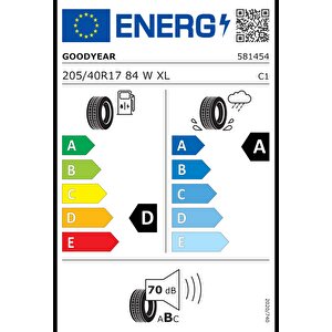 205/40 R17 84w Eagle F1 Asymmetric 6 Xl Fp Oto Yaz Lastiği (üretim:2024)