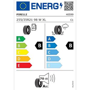 255/35 R21 98w Xl P-zero Pz4 (t1)(k1) Ncs Elt Oto Yaz Lastiği (üretim:2024)