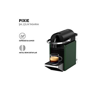 Nespresso C62 Pixie Kahve Makinesi,yeşil