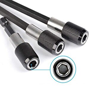 Zhltools 3lü Matkap Ucu Tornavida Bits Uzatma Adaptörü