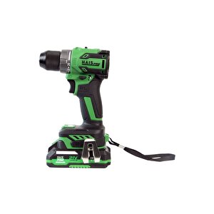 Haispro Profesyonel Vidalama Matkap 21 V 2.0 Ah Çift Akülü