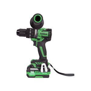 Haispro Profesyonel Darbeli Matkap 21 V 4.0 Ah Çift Akülü
