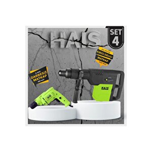 Darbesiz Matkap Ve Kırıcı Delici Matkap (set 4)