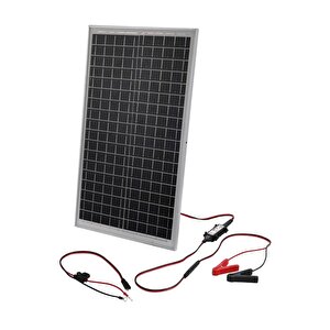 12 Volt Solar Sistemli Akü Şarj Cihazı