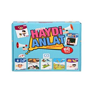 İpuçları İle Haydi Anlat Eğitici Oyun Kartları