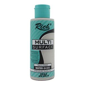 Multi Surface Akrilik Boya Gri 120cc