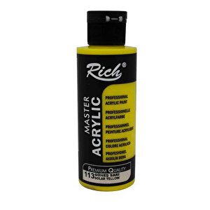 Master Akrilik Boya Güneş Sarı 120ml