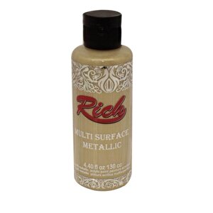 Multi Surface Metalik Akrilik Boya Soft Altın 130ml