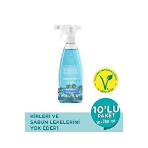 Banyo Spreyi Dağ Nanesi 750 Ml 10 Adet