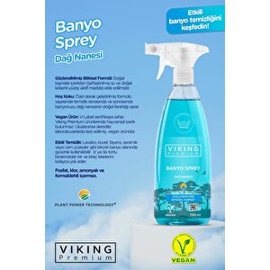 Banyo Spreyi Dağ Nanesi 750 Ml 10 Adet