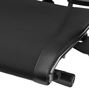 Yoga 4df Ergonomik Deri Ve Fileli Ois / Yönetici Koltuğu - A4.3.2.109 Siyah