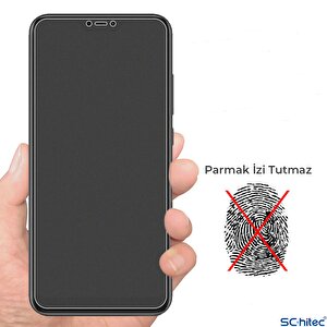 General Mobile Era 50 İle Uyumlu Sadece Ön Mat Kılıflı Kesim Ekran Koruyucu Kaplama