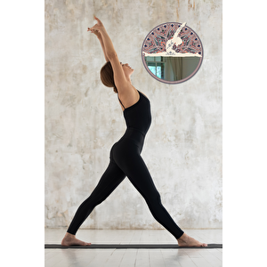 Yapımı Üç Boyutlu Ahşap Dekoratif Yoga Ayna