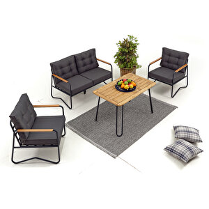 Space İki̇li̇ Bahçe Balkon Takimi (2+1+1+masa)