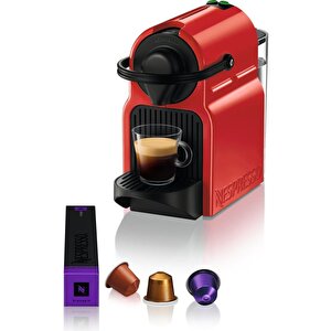 Nespresso C40 Inissia Red Kahve Makinesi, Kırmızı