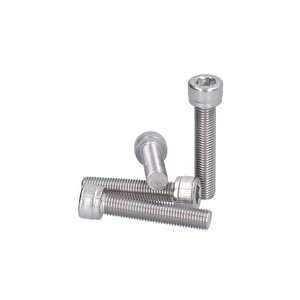 M3x12 Din 912 Inox İnbus Civata 8.8 Kalite Paslanmaz Çelik 20 Adet