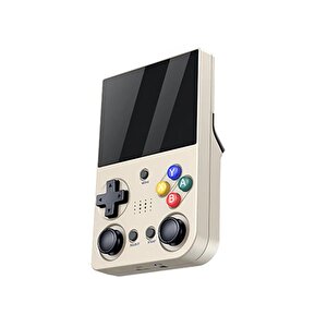 Schitec 3.5 Inç Mini Hdmi Çıkışlı Taşınabilir Retro Oyun Konsolu 20000+ Oyunlu El Atari 64gb Gri