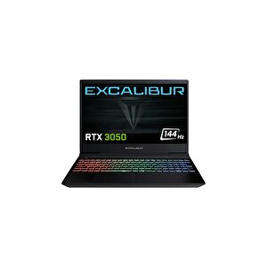 Excalibur G770.1245-8ej0t-b I5-12450h 8 Gb 500 Gb Nvme Ssd Gen4 4 Gb Rtx3050 W11h Dizüstü Bilgisayar