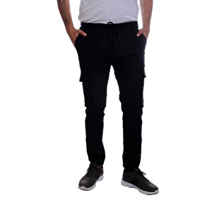 Formteks Kargo Cepli Jogger İş Pantolon Siyah XS