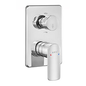 Eca Lia Ankastre Banyo Bataryası Sıva Üstü 2 Yollu 102167250-kde