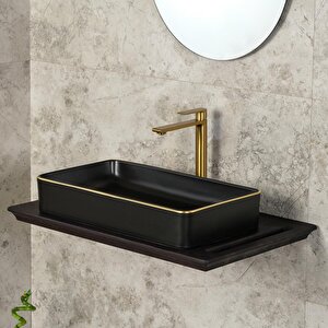 Fm-2322 Fontana Yüksek Altın Lavabo Bataryası