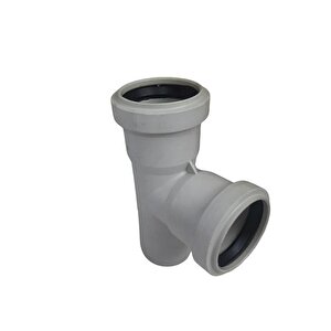 50x50 3.2 Pvc- U Tek Çatal(87 Derece)