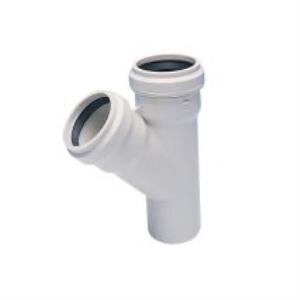 50x50 3.2 Pvc-u Tek Çatal (45 Derece)