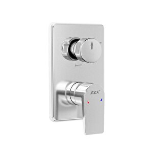 T-may Sart-ç Ankastre Gömme Banyo Bataryası Duş Seti (sıva Altı Eca) Tüm Parçalar Dahil 25x25 Başlık