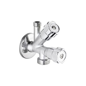 Klozet Dual Taharet Musluğu Çamaşır Çıkışlı