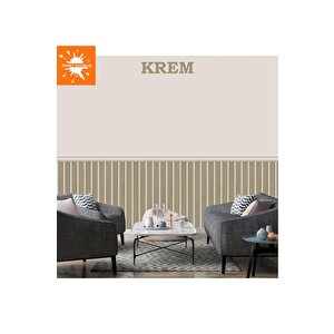 70cmx100cm 1 Adet Rustik Model Krem Yapışkanlı Vinil Duvar Kağıdı Çıta Lambiri Panel Desenli