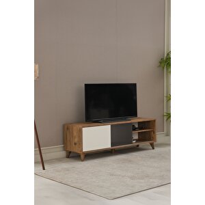 Tv Sehpası Sürgülü Kapak 140x40x50 Cm