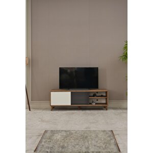 Tv Sehpası Sürgülü Kapak 140x40x50 Cm
