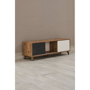 Tv Sehpası Sürgülü Kapak 140x40x50 Cm
